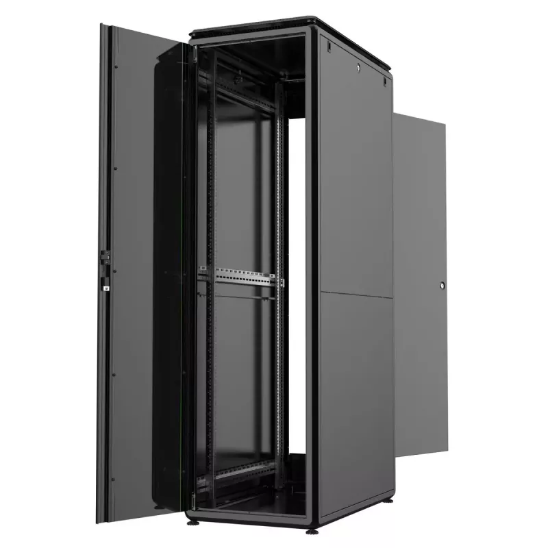 Armário rack Lanview RDL42U61BL 42U preto 600 kg IP20