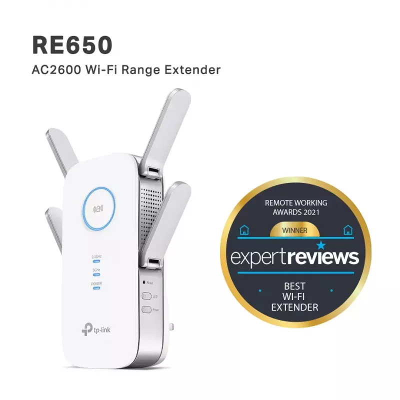 Repetidor de rede TP-Link AC2600 Wi-Fi Range Extender