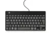 Teclado ergonómico R-Go Tools R-Go Compact Break, teclado compacto com software de pausas, QWERTZ (DE), com fios, preto