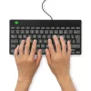 Teclado ergonómico R-Go Tools R-Go Compact Break, teclado compacto com software de pausas, QWERTZ (DE), com fios, preto