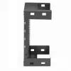 StarTech.com Armário de rede de montagem na parede 12HE 19 polegadas – 12 polegadas de profundidade, armário de servidor open-frame de 2 postes para equipamento de dados/AV/IT/informática/patch panel com porcas gaiola e parafusos, capacidade de carga 90 kg, preto (RK12WALLO)