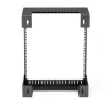 StarTech.com Armário de rede de montagem na parede 12HE 19 polegadas – 12 polegadas de profundidade, armário de servidor open-frame de 2 postes para equipamento de dados/AV/IT/informática/patch panel com porcas gaiola e parafusos, capacidade de carga 90 kg, preto (RK12WALLO)
