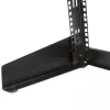 Rack de servidor de secretária StarTech.com 2 postes 8U, rack de computador 19 polegadas open-frame pequeno, rack de rede compacto para equipamento AV/estúdio/dados/IT – rack de dois postes autónomo para casa/escritório
