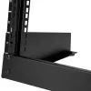 Rack de servidor de secretária StarTech.com 2 postes 8U, rack de computador 19 polegadas open-frame pequeno, rack de rede compacto para equipamento AV/estúdio/dados/IT – rack de dois postes autónomo para casa/escritório