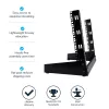 Rack de servidor de secretária StarTech.com 2 postes 8U, rack de computador 19 polegadas open-frame pequeno, rack de rede compacto para equipamento AV/estúdio/dados/IT – rack de dois postes autónomo para casa/escritório