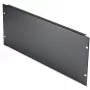 StarTech.com Painel cego 4U para rack de 19 polegadas, caixas e armários, painel cego de montagem em rack para racks de servidor/rede, painel de rack 4HE, cobertura total, aço