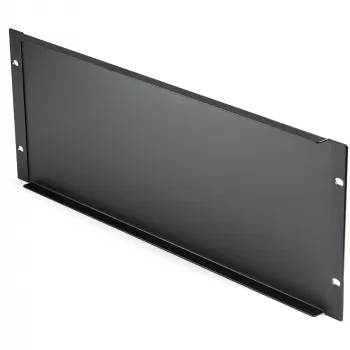 StarTech.com Painel cego 4U para rack de 19 polegadas, caixas e armários, painel cego de montagem em rack para racks de servidor/rede, painel de rack 4HE, cobertura total, aço