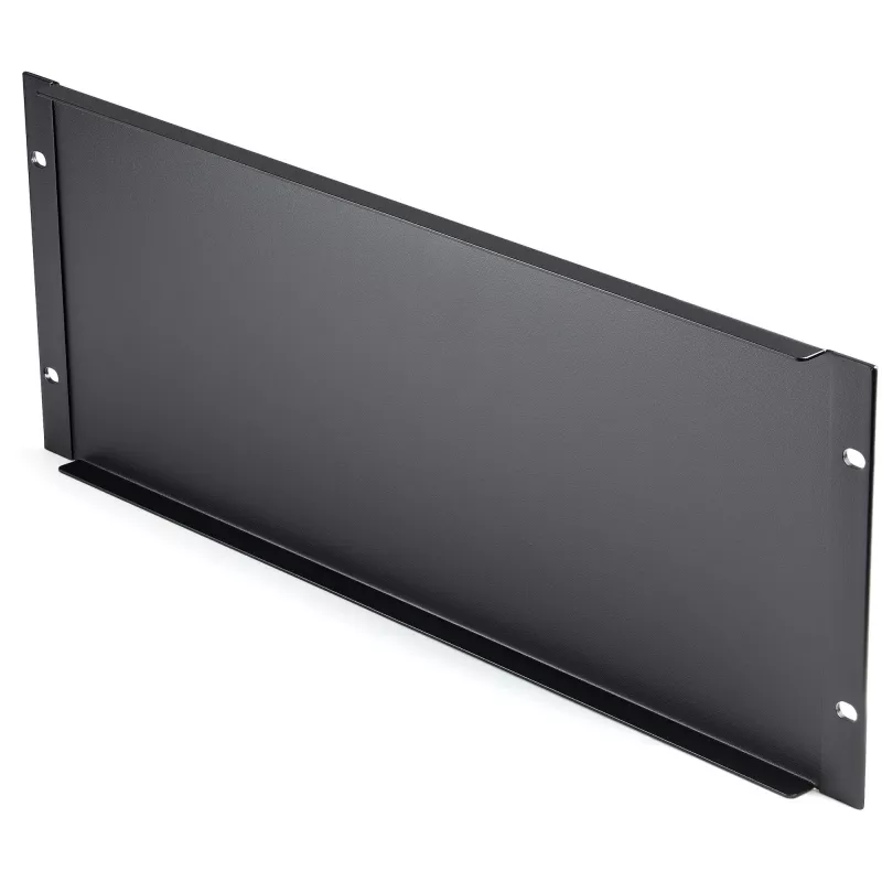 StarTech.com Painel cego 4U para rack de 19 polegadas, caixas e armários, painel cego de montagem em rack para racks de servidor/rede, painel de rack 4HE, cobertura total, aço