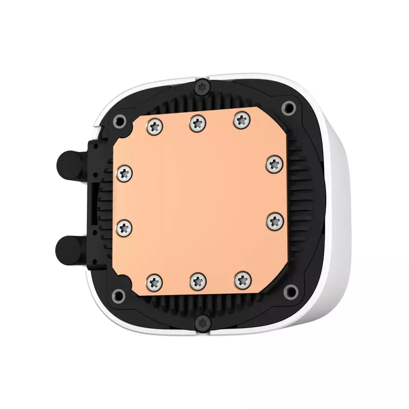 DeepCool LE520 WH R-LE520-WHAMMN-G-1 refrigerador líquido tudo-em-um para CPU, 240 mm, ventoinha de 12 cm, 85,85 CFM, LGA1700/1200/1151/1150/1155, AM4/AM5, branco