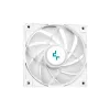 DeepCool LE520 WH R-LE520-WHAMMN-G-1 refrigerador líquido tudo-em-um para CPU, 240 mm, ventoinha de 12 cm, 85,85 CFM, LGA1700/1200/1151/1150/1155, AM4/AM5, branco