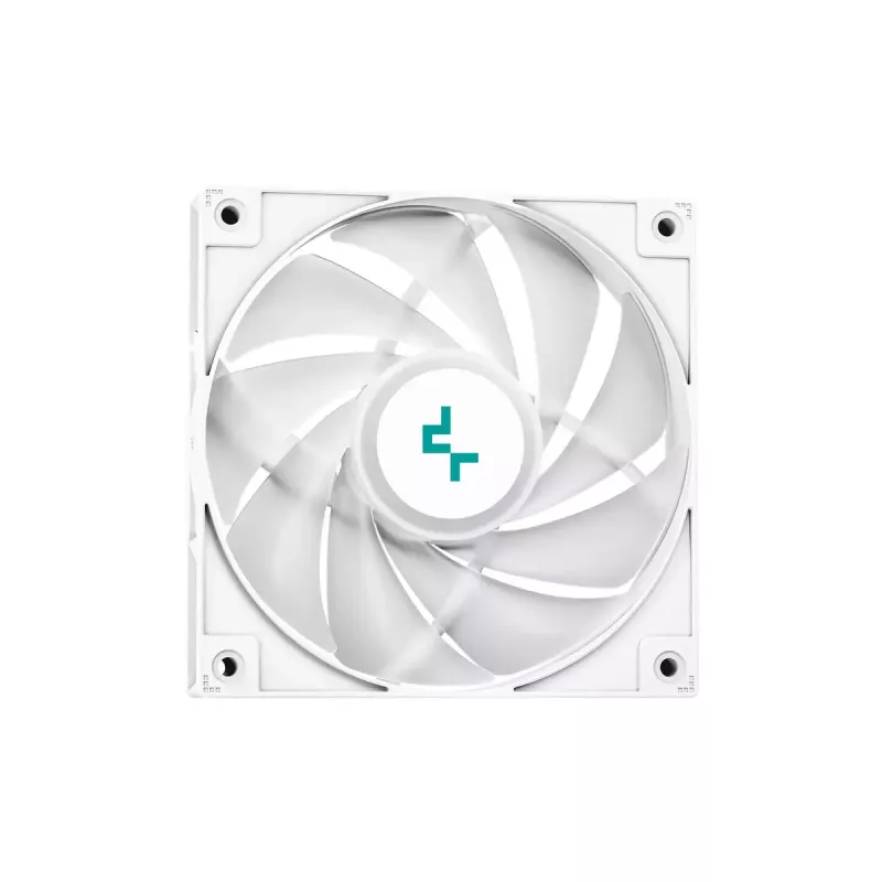 DeepCool LE520 WH R-LE520-WHAMMN-G-1 refrigerador líquido tudo-em-um para CPU, 240 mm, ventoinha de 12 cm, 85,85 CFM, LGA1700/1200/1151/1150/1155, AM4/AM5, branco