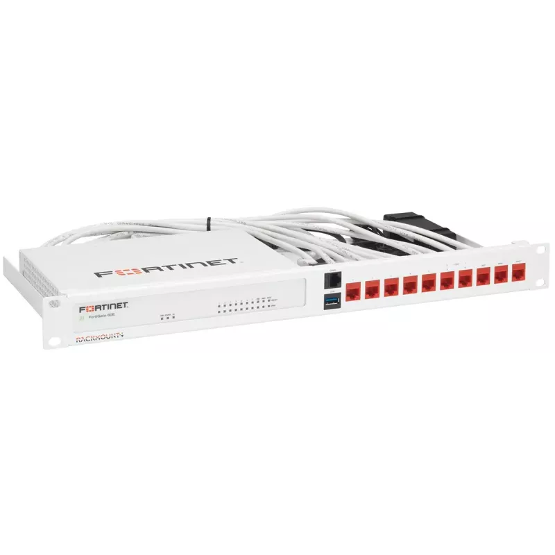 Conjunto de montagem em rack Rackmount.IT para FortiGate 60E / 61E