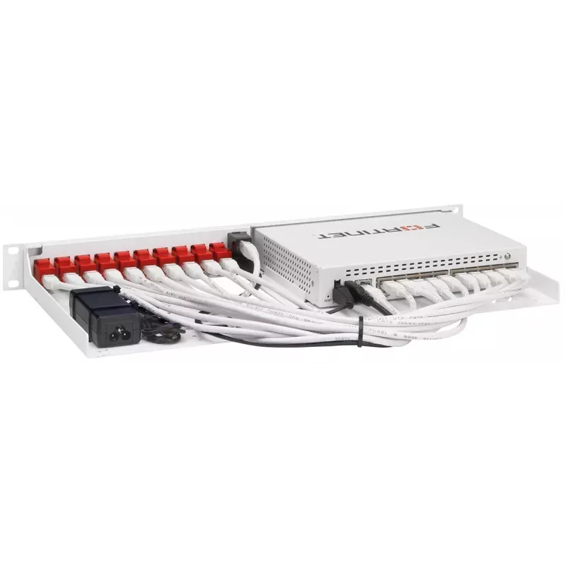 Conjunto de montagem em rack Rackmount.IT para FortiGate 60E / 61E