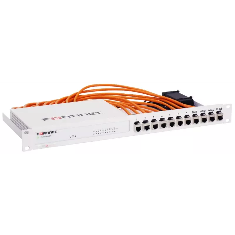 Kit de montagem em rack Rackmount.IT para FortiGate 60E / 61E blindado / industrial