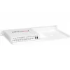Suporte de montagem Rackmount.IT RM-FR-T19 1U branco 482mm 217mm 44mm