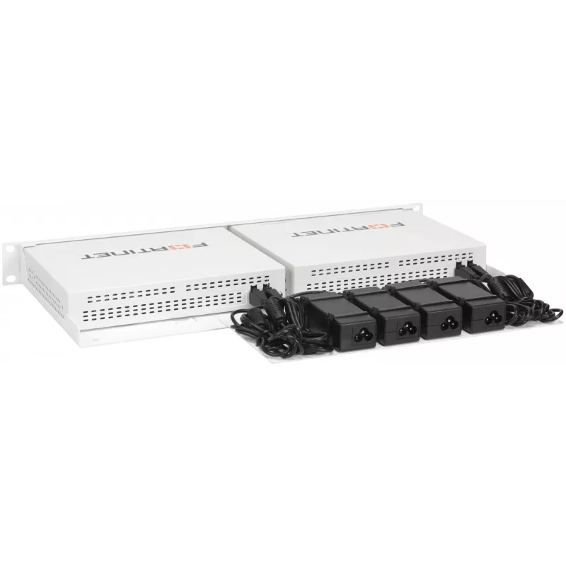 Suporte de montagem Rackmount.IT RM-FR-T20 1U branco 482 mm