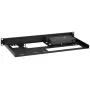 Suporte de montagem Rackmount.IT RM-OM-T1 1U, preto azeviche, 483x216x44 mm