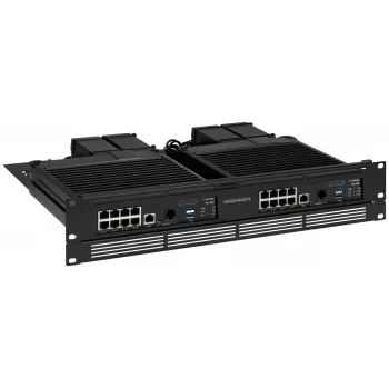 Suporte de montagem Rackmount.IT RM-PA-T10 1,3HE preto 483 mm