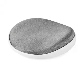 StarTech.com apoio de pulso - ergonómico - deslizante - prateado, prateado, branco, espuma, malha, plástico, 142 mm, 170 mm, 30 mm, 56 g