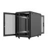 Armário rack Lanview RSL16U61BL 16U preto 600 kg IP20