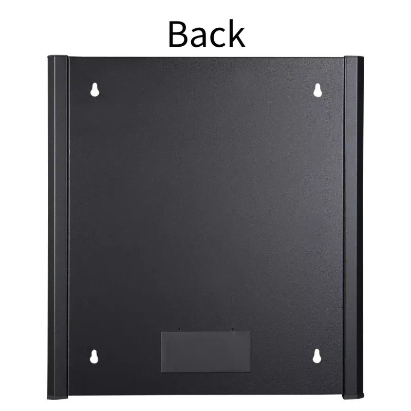Rack de montagem em parede LOGON RWM12U45BL 12U preto fechadura com chave gestão de cabos