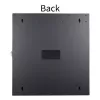 Rack de montagem na parede LOGON RWMD12UBL 12U preto capacidade de carga 80 kg