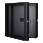 Rack de montagem na parede LOGON RWMD12UBL 12U preto capacidade de carga 80 kg