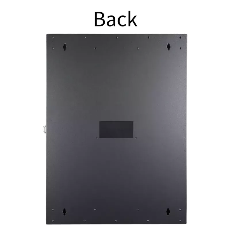 Armário de montagem na parede LOGON RWMD16UBL 16U preto capacidade de carga 80 kg