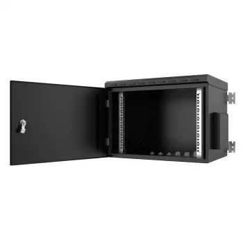 Armário rack Lanview RWMIP55W07U45B 7U preto IP55 26kg