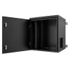 Armário rack Lanview RWMIP55W12U60B 12U preto IP55