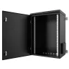 Armário rack Lanview RWMIP55W16U45B 16U preto IP55 38kg