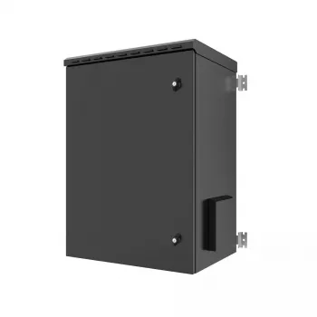 Armário rack Lanview RWMIP55W16U45B 16U preto IP55 38kg