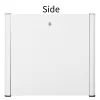 Armário de montagem na parede LOGON RWP09U56WH 9U branco fechadura de chave