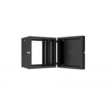 Armário rack Lanview RWP12U45BL-D 12U rack de montagem na parede preto