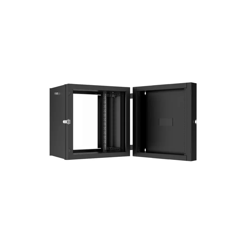 Armário rack Lanview RWP12U45BL-D 12U rack de montagem na parede preto