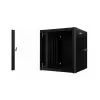 Armário rack Lanview RWP12U45BL-D 12U rack de montagem na parede preto