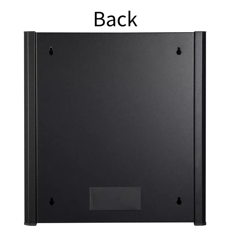 Rack de montagem na parede LOGON RWP12U56BL 12U preto fechadura de chave