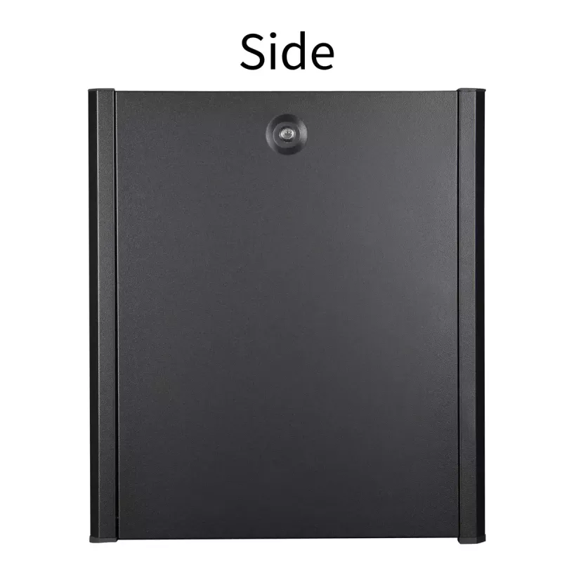 Rack de montagem na parede LOGON RWP12U56BL 12U preto fechadura de chave