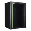 Rack de montagem na parede LOGON RWP16U45BL 16U preto fechadura de chave