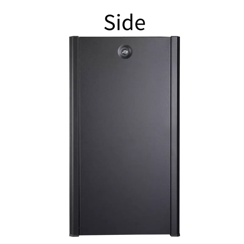 Rack de montagem na parede LOGON RWP16U45BL 16U preto fechadura de chave