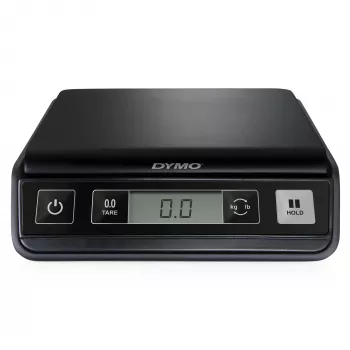 Balança de envio digital DYMO M2 | capacidade 2 kg balança de correio USB | tamanho compacto 18,5 cm C x 16,1 cm L x 4,4 cm A