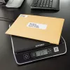 DYMO M2 balança postal digital, 2 kg, LCD, 3x AAA, 18,5 x 16,1 x 4,4 cm, preta
