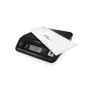DYMO M2 balança postal digital, 2 kg, LCD, 3x AAA, 18,5 x 16,1 x 4,4 cm, preta