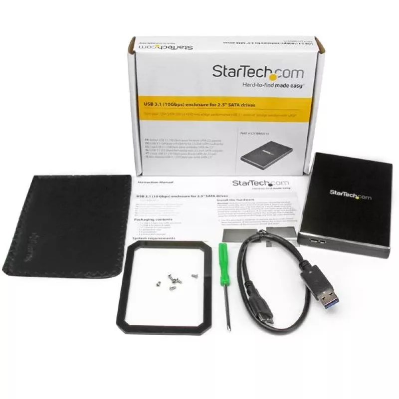 StarTech.com caixa USB 3.1 (10 Gbps) para unidades SATA de 2,5