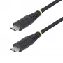 StarTech.com cabo de carregamento USB-C de 1,8 m (2 m), robusto e ultraflexível, 240 W (5 A) PD EPR, cabo de carregamento para portátil USB 2.0, certificado USB-IF, cabo de carregamento USB-C resistente