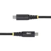 StarTech.com cabo de carregamento USB-C de 1,8 m (2 m), robusto e ultraflexível, 240 W (5 A) PD EPR, cabo de carregamento para portátil USB 2.0, certificado USB-IF, cabo de carregamento USB-C resistente