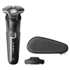 Máquina de barbear rotativa elétrica Philips Series 5000 S5898/35 — 3 cabeças de corte, molhado e seco, lâminas SteelPrecision, 60 min sem fios