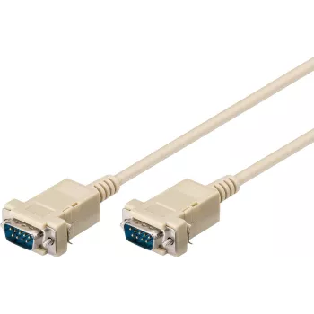 Cabo serial Microconnect SCSEHH2 branco 1,8 m DB9 M