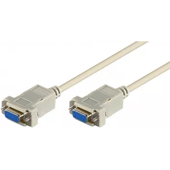 Cabo serial Microconnect SCSENN2 branco 1,8 m DB9 F