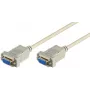 Cabo serial Microconnect SCSENN2 branco 1,8 m DB9 F